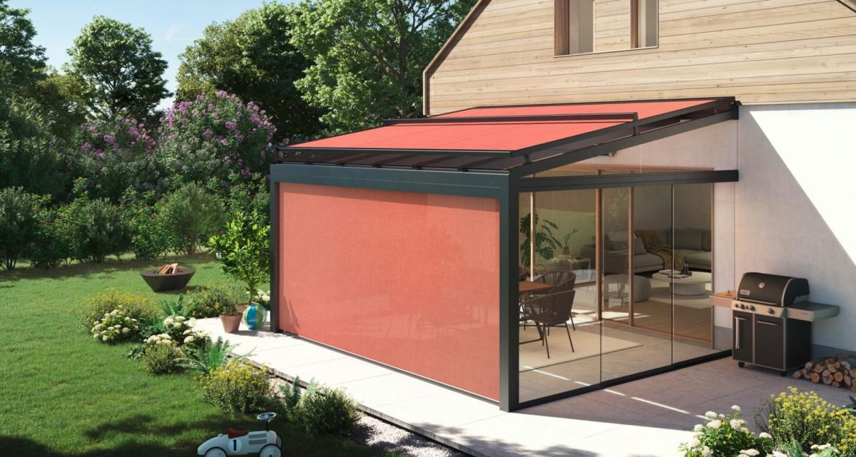 Frimey Aufglasmarkise