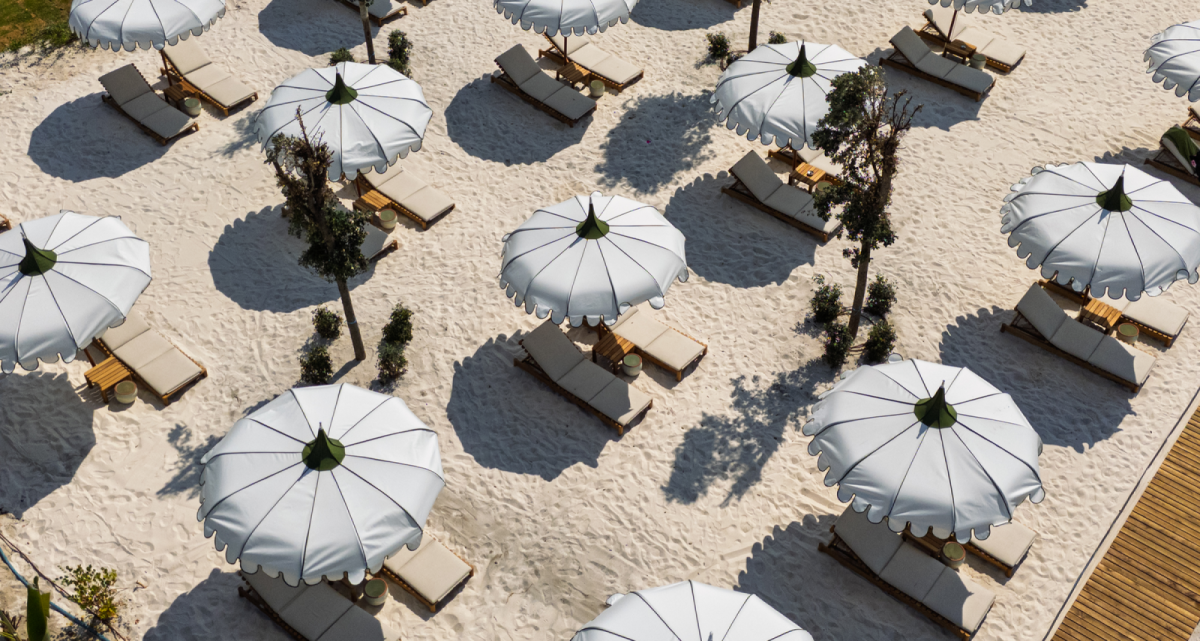 Frimey Sonnenschirm Beach Club