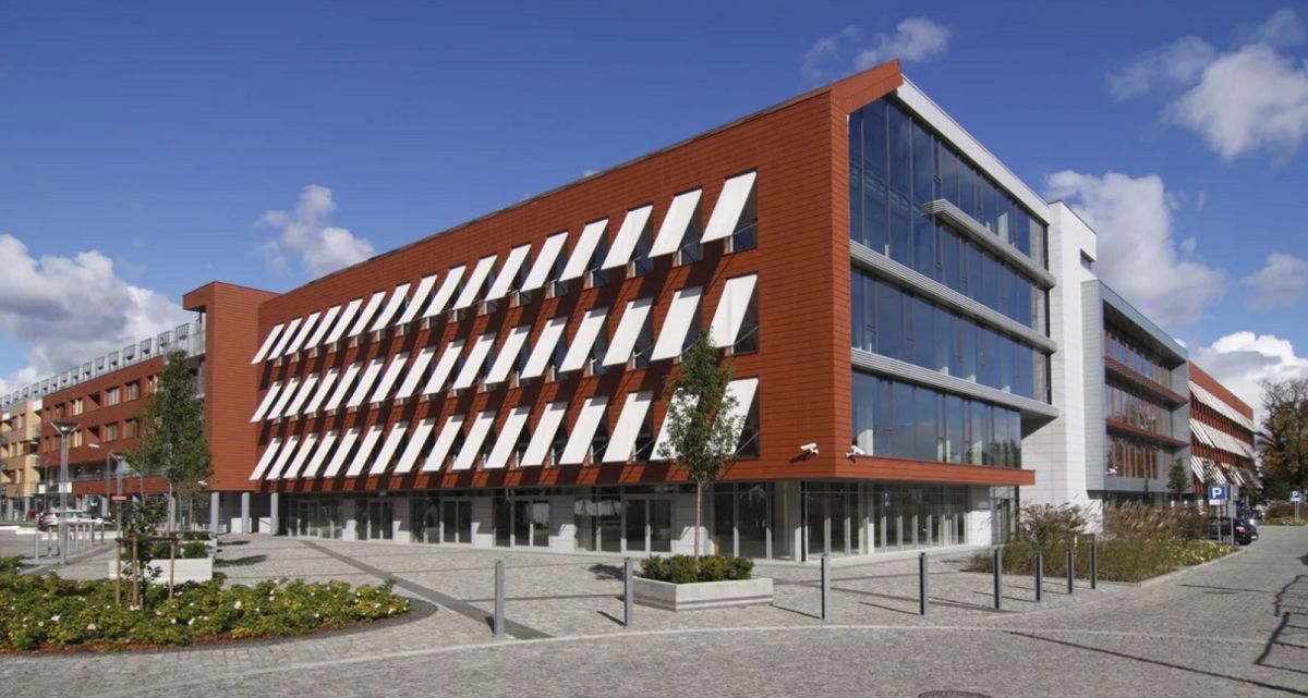 Frimey Fallarmmarkise Büro