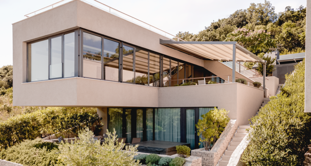 Frimey Faltdach Terrasse