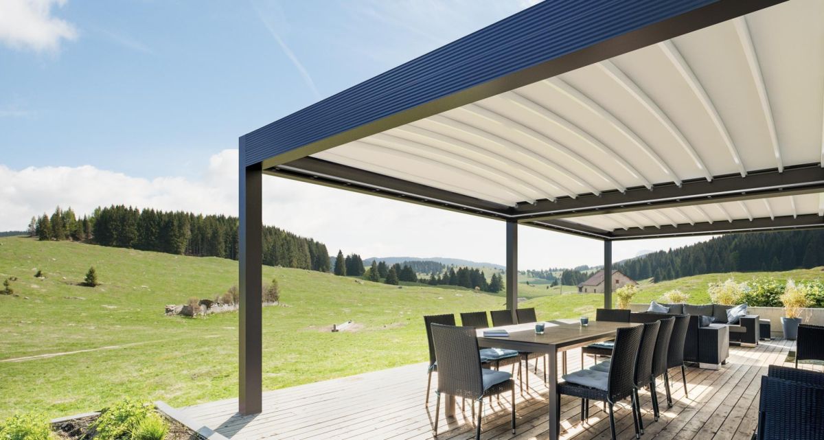 Frimey Faltdach waagrecht