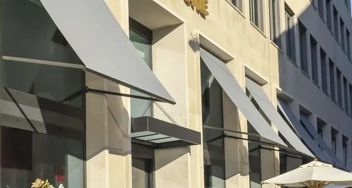 Frimey Fassadenbeschattung Hotel