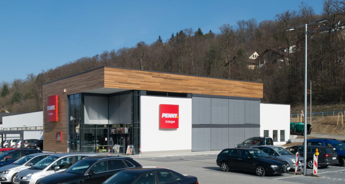 Frimey Supermarkt Sonnenschutz