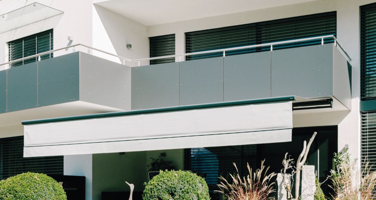 Frimey Halbkassettenmarkise Rollo-Volant