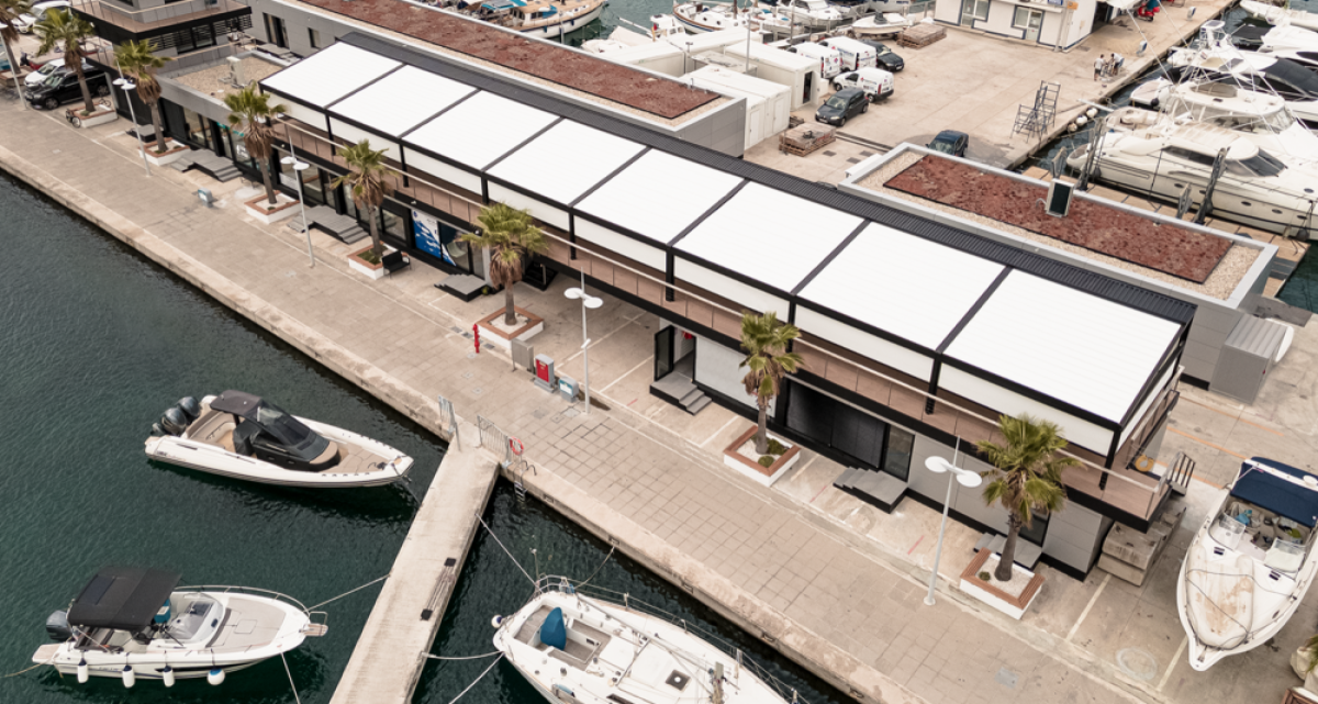 Frimey Hotel Überdachung