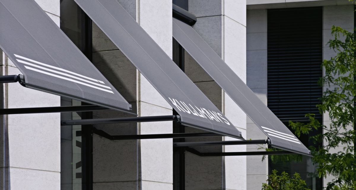 Frimey Ladengeschäft Markise