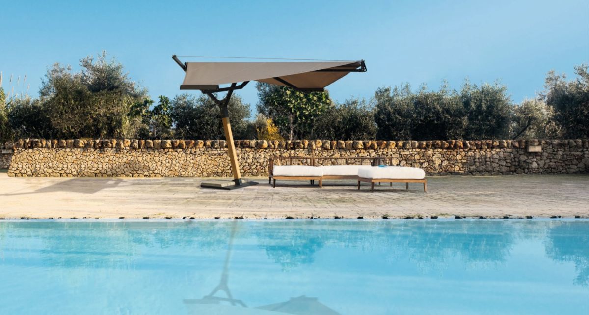 Frimey Markisenschirm Tuch Beige