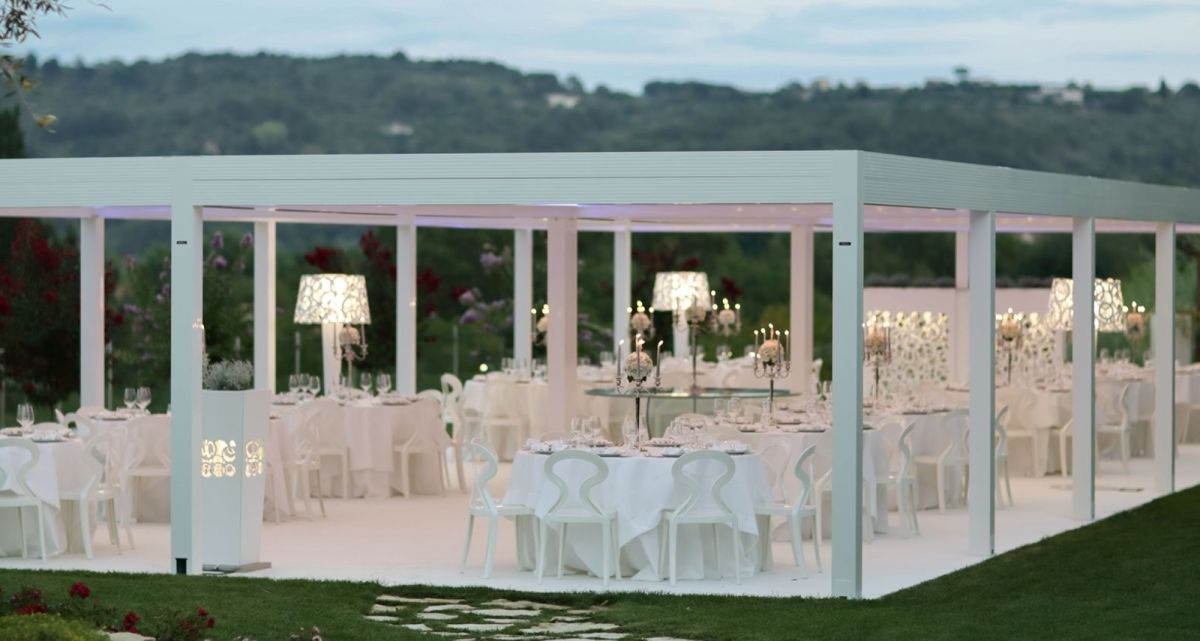 Frimey Restaurant Überdachung