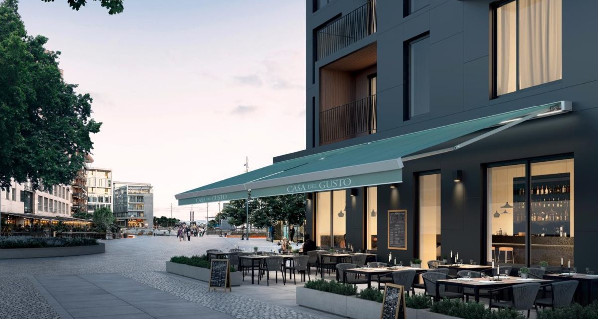 Frimey Restaurant Markise