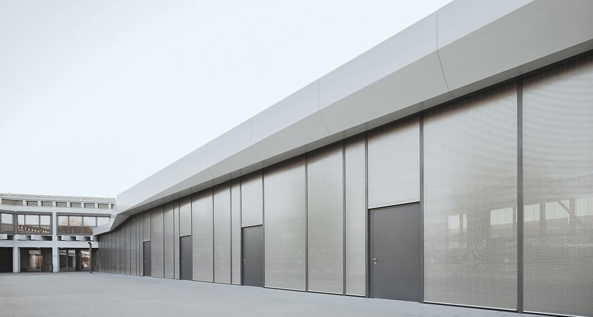 Frimey Rollladen Mikrolamelle mit Durchsicht