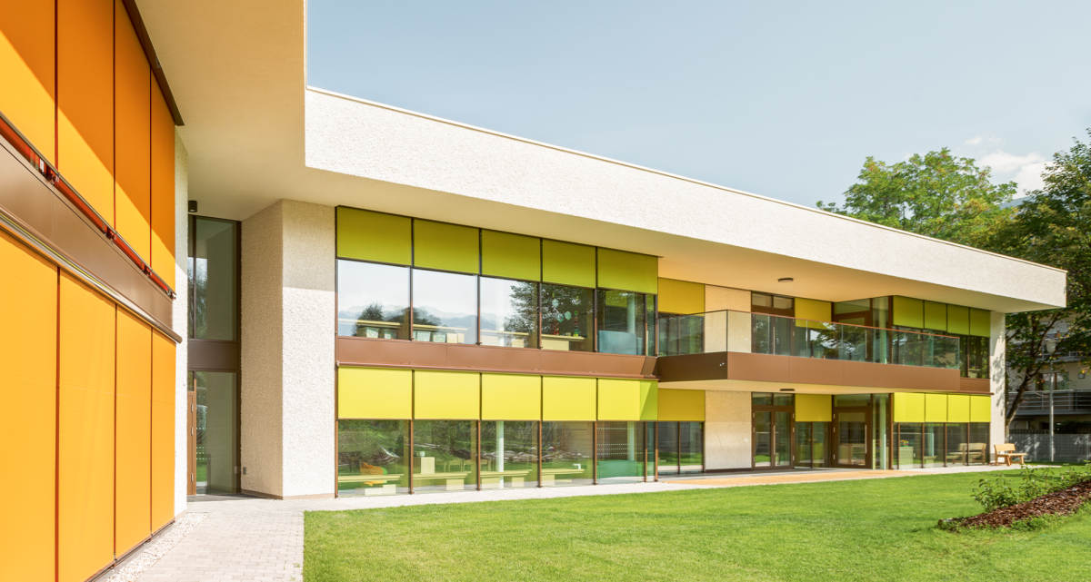 Frimey Sonnenschutz Schule