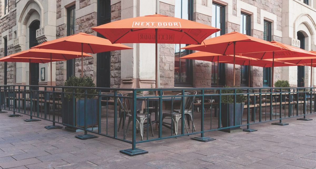 Frimey Sonnenschirm bedruckt