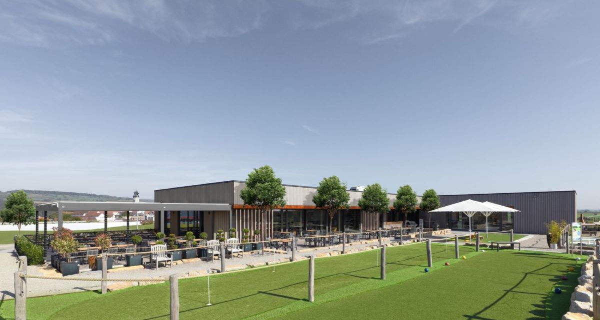 Frimey Sonnenschutz Golfplatz Driving Ranch