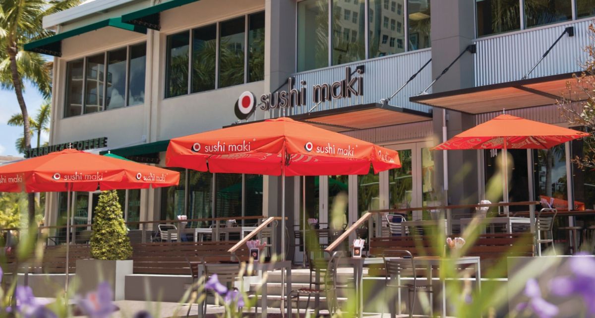 Frimey Sonnenschirm Systemgastonomie