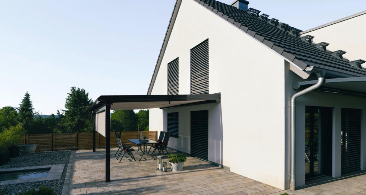 Frimey Unterglasmarkise Anthrazit