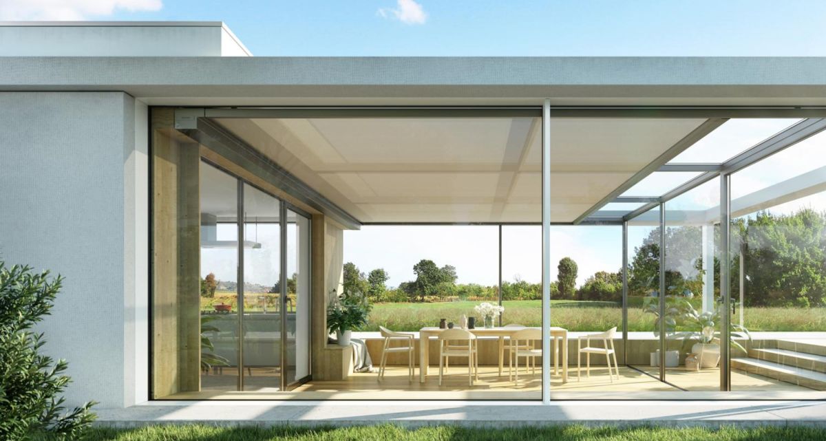 Frimey Unterglasmarkise Terrassendach