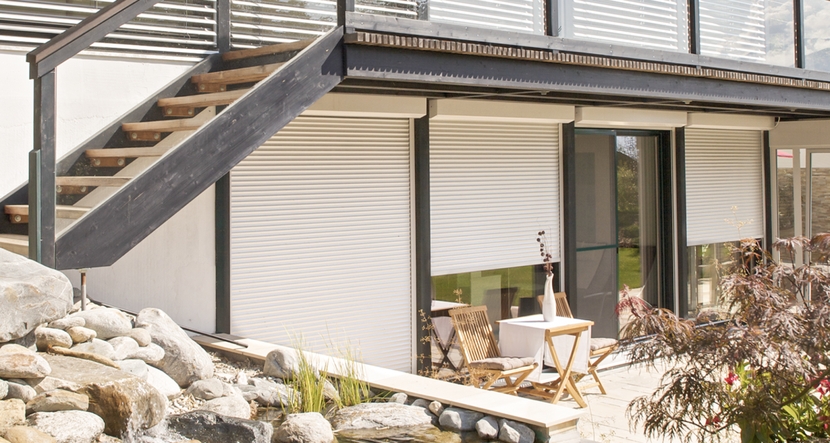 Frimey Vorbaurollladen Terrasse