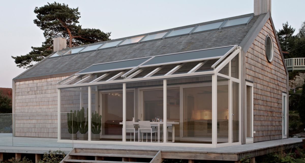 Frimey Wintergartenbeschattung