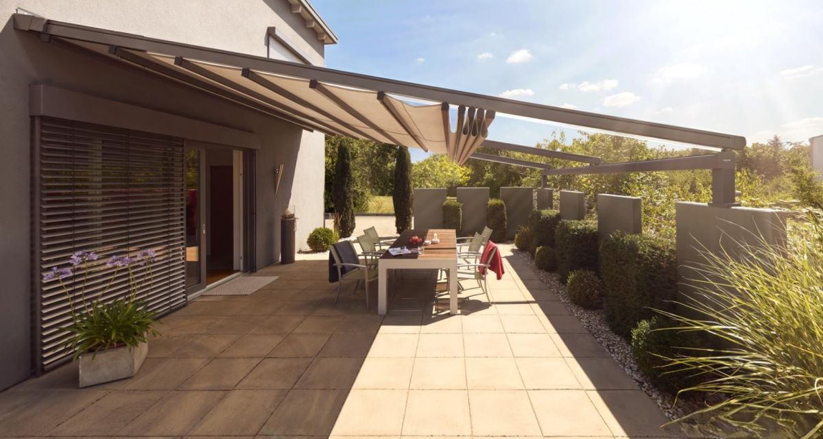 Frimey Wohnhaus Sonnenschutz