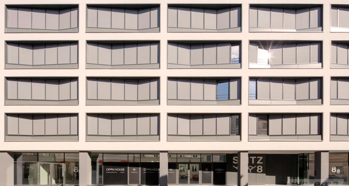 Frimey ZIP Textilscreen Wandeinbau