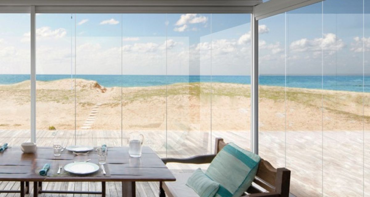 Frimey Pergola Glasverkleidung