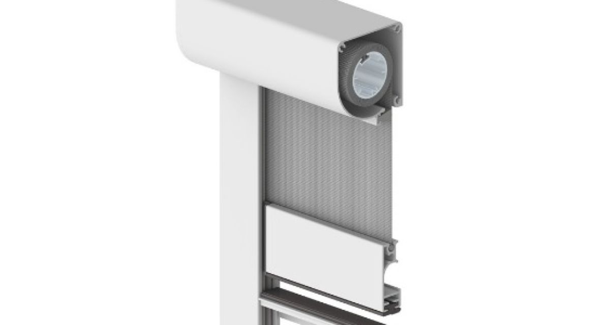 Insektenschutzrollo Aufbau