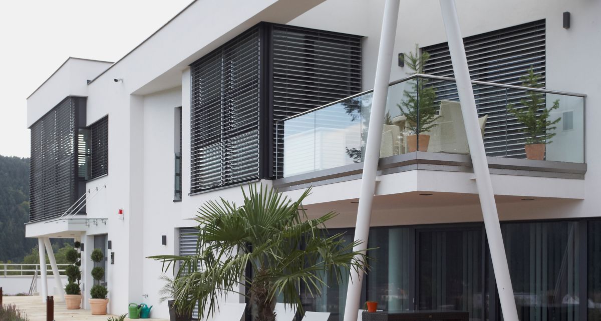 Architekten Haus Raffstore