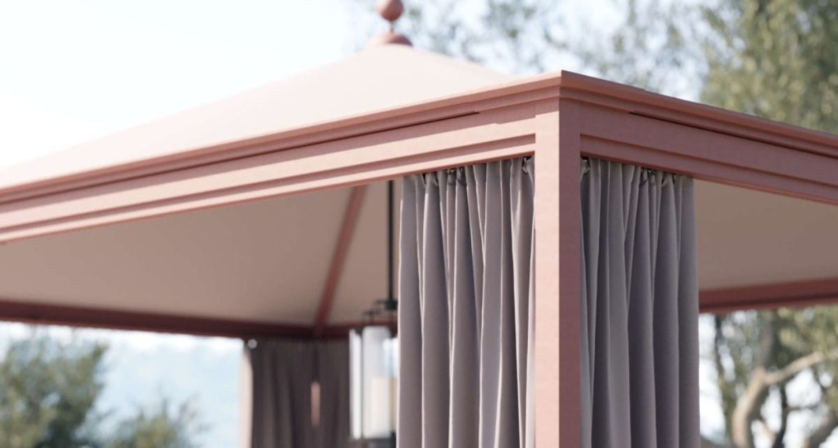 Frimey Pavillon Outdoor Vorhänge