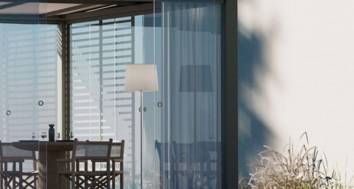 Frimey Pavillon Glasschiebtüren