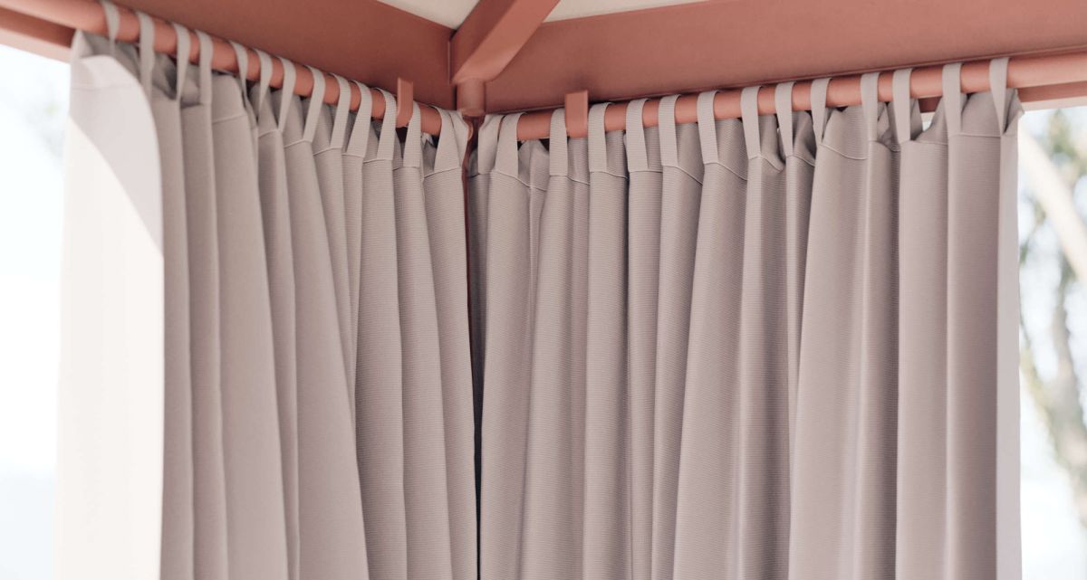 Frimey Pavillon Outdoor Vorhänge