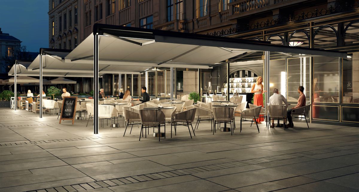 Wo & Wo Standmarkise Winglight