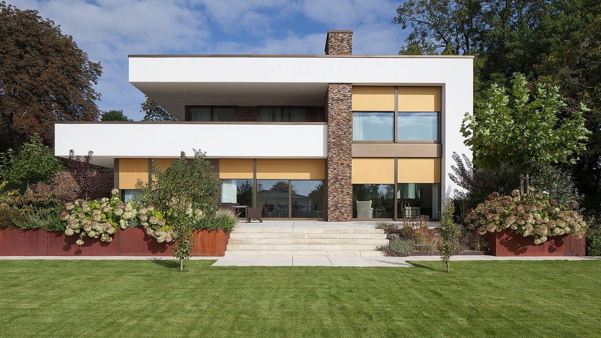 Frimey Fassadenbeschattung Wohnhaus