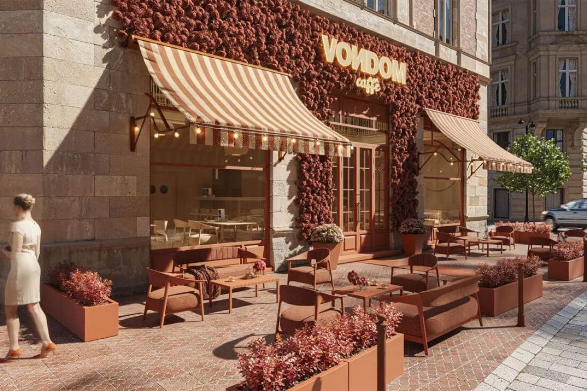 Frimey Sonnenschutz Café