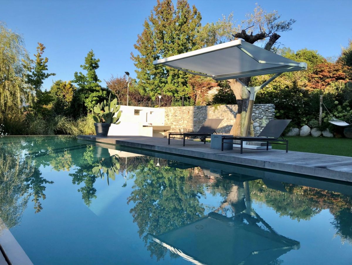 Frimey Markisenschirm Swimmingpool