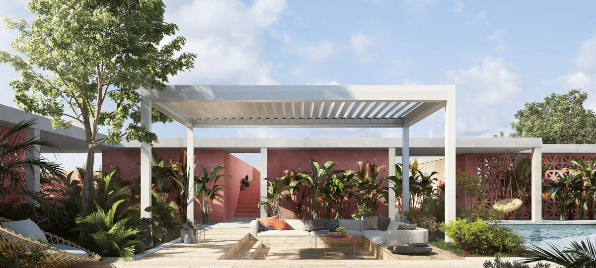 Warema Lamellendach Lamaxa