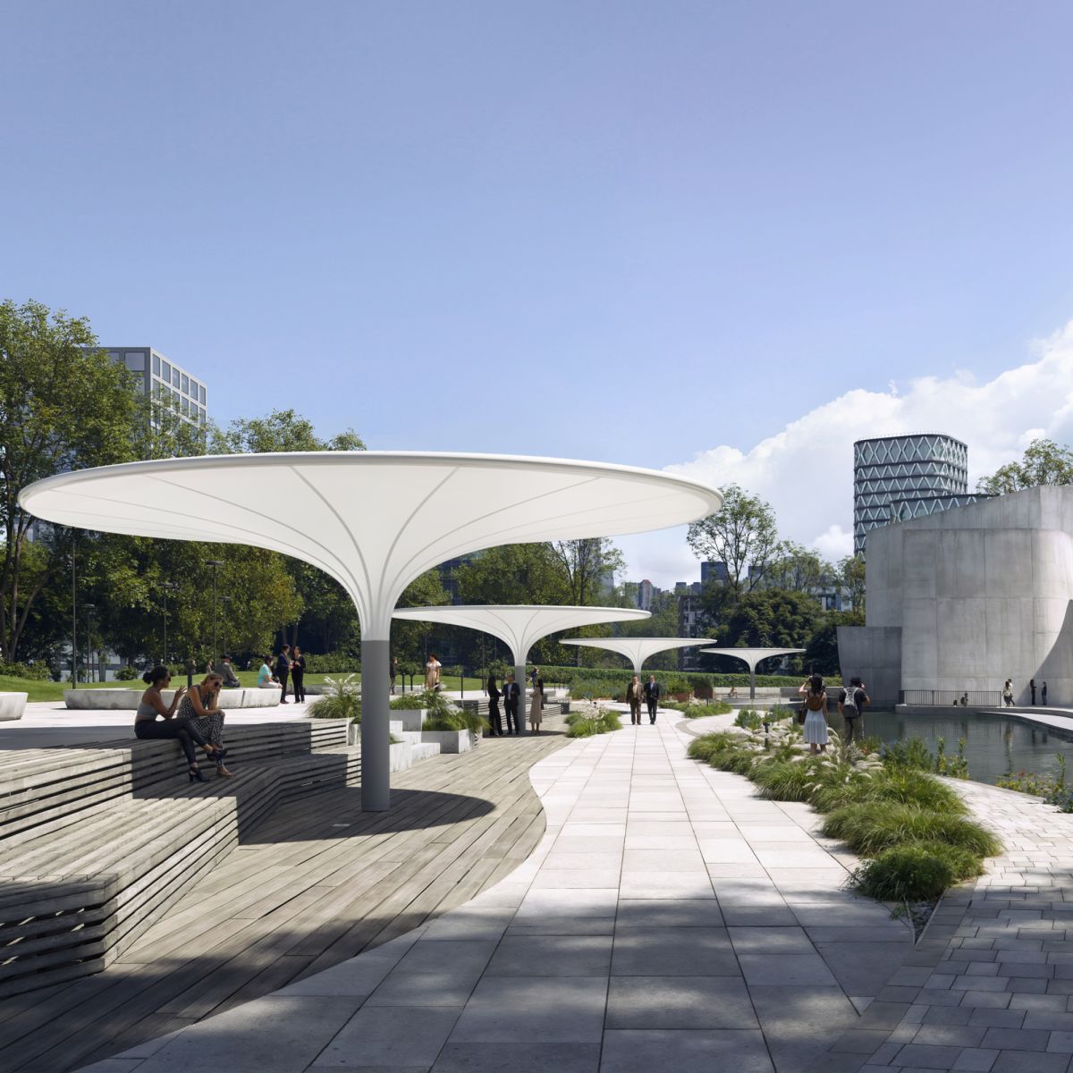 Frimey Großschirm unbeweglich