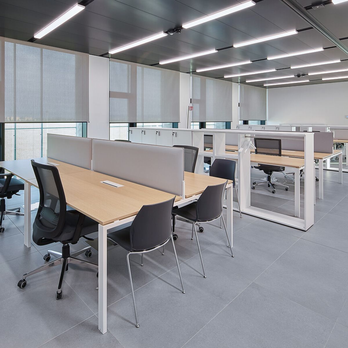 Frimey Sonnenschutz innen Büro