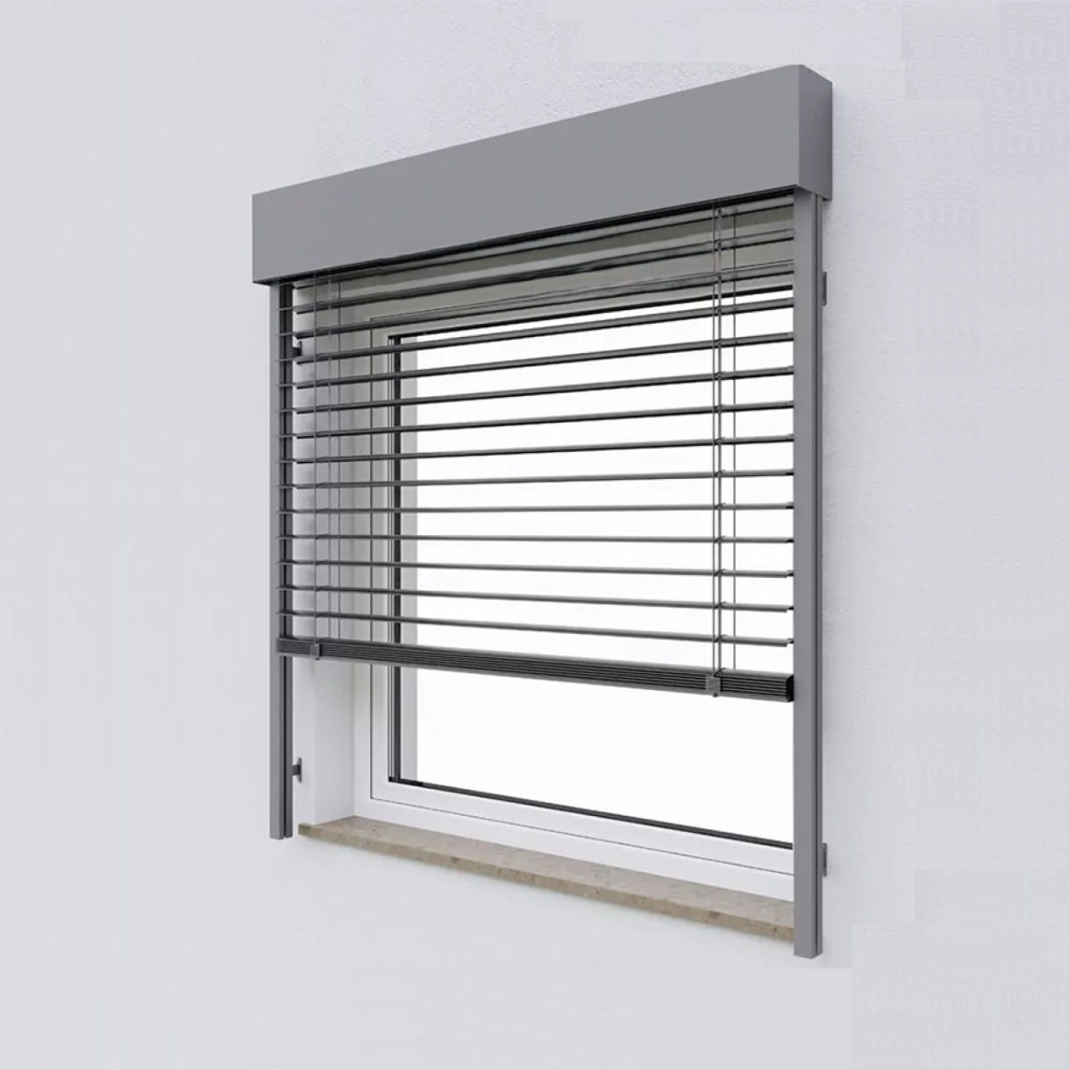 Frimey freitragender Raffstore eckig