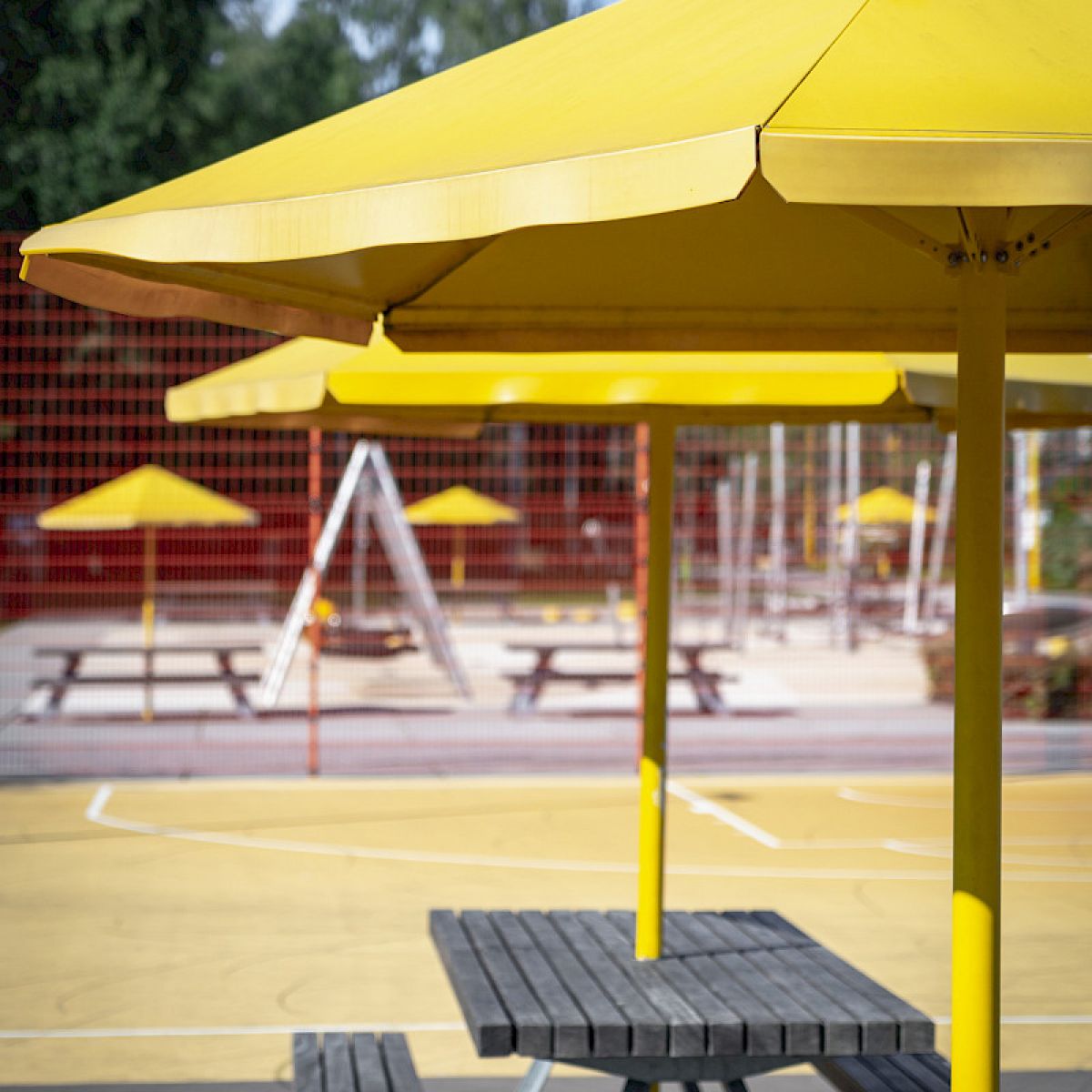 Frimey Sonnenschutz Schule